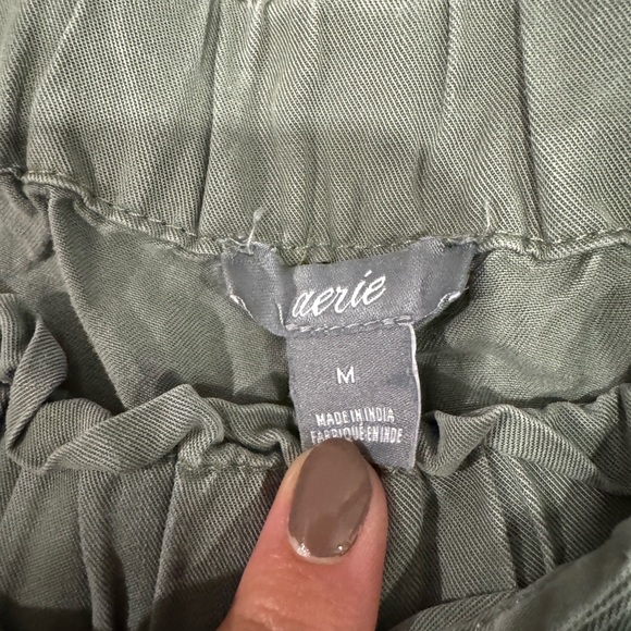 Olive Aerie Shorts - Picture 2 of 3